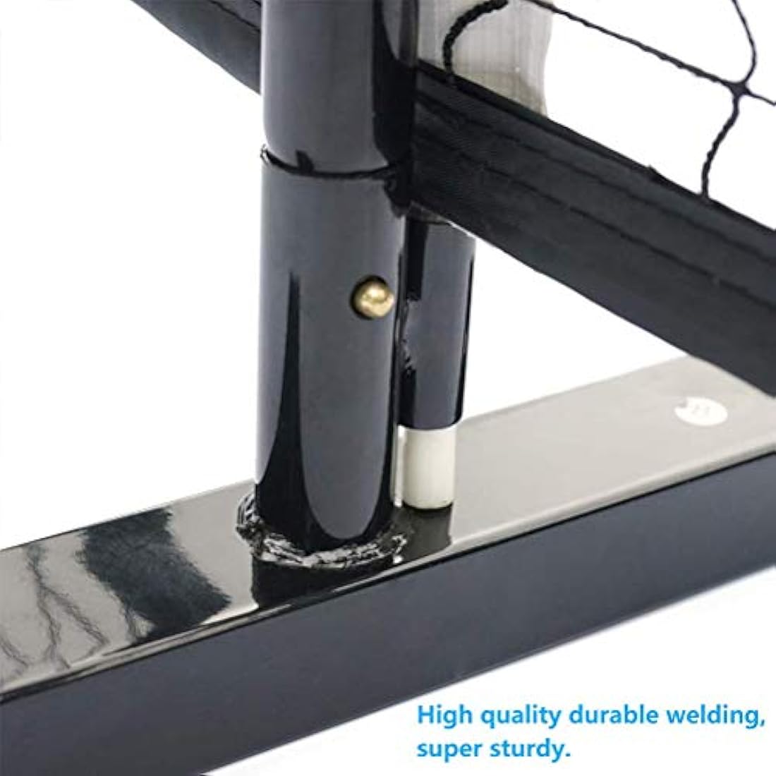 Aoneky 22x3ft Pickleball Paddle Tennis Net Set, Metal Stand and PE Net - Portable PickleBall Net for Volleyball Tennis Driveway Outdoor Garden Beach (22 x 3 ft)