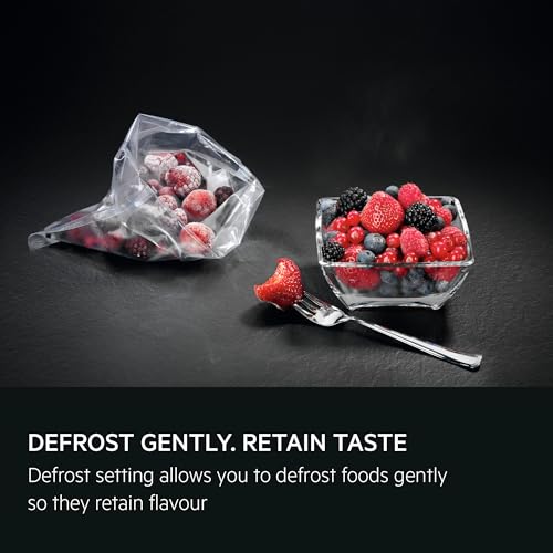 AEG 3000 Series Surroundcook Integrated Oven BEX335011B, 72L Multilevel Cooking, Turbo Grill, Defrost, Led Display, XL Baking Tray, Aqua Clean, Built-in Oven 590x560x550mm, Class A+++ Black