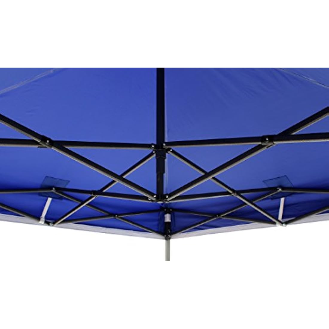 All Seasons Gazebos 2x2m Heavy Duty Fully Waterproof Pop up Gazebos and 4 Side Walls - Royal Blue