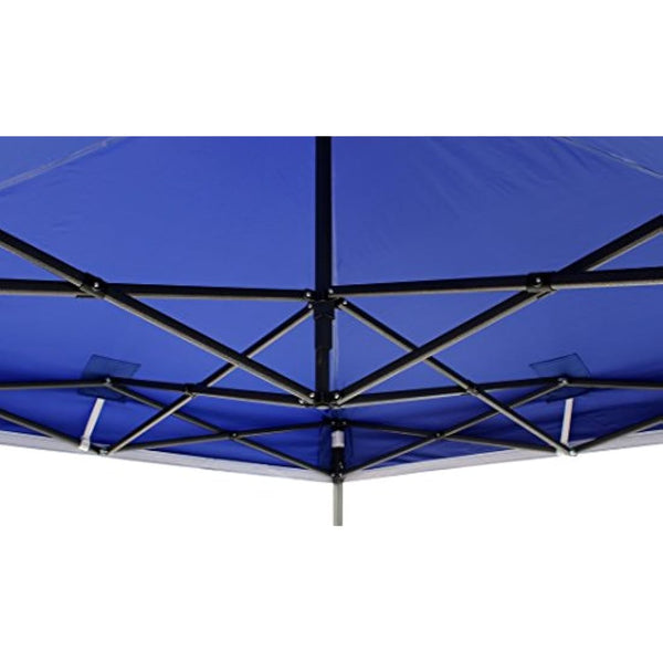 All Seasons Gazebos 2x2m Heavy Duty Fully Waterproof Pop up Gazebos and 4 Side Walls - Royal Blue