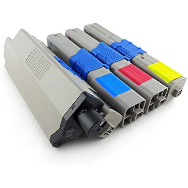 Green2Print Toner Set, 4 cartridges 1x 2200, 3x 1500 pages Toner cartridge for OKI MC332DN, MC342DNW, MC342DN, C301DN, C321DN