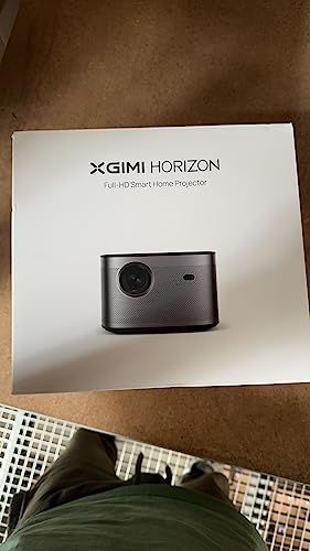 XGIMI Horizon Pro 4K Projector 1500 ISO Lumens, Android TV 10 Movie Projector with Integrated Harman Kardon Speaker, Auto Keystone & Focus, ISA Technology, Wireless Casting WiFi Bluetooth