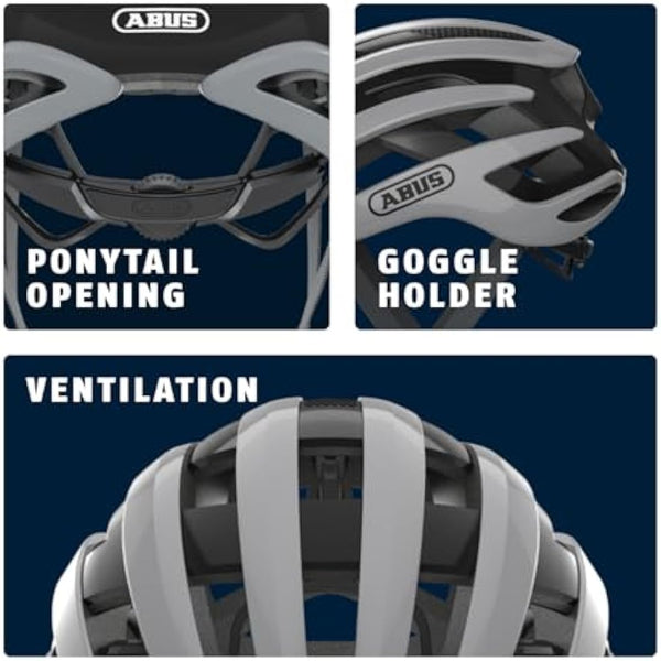 ABUS AirBreaker Racing Bike Helmet - High-End Bike Helmet for Professional Cycling - Unisex, for Men and Women