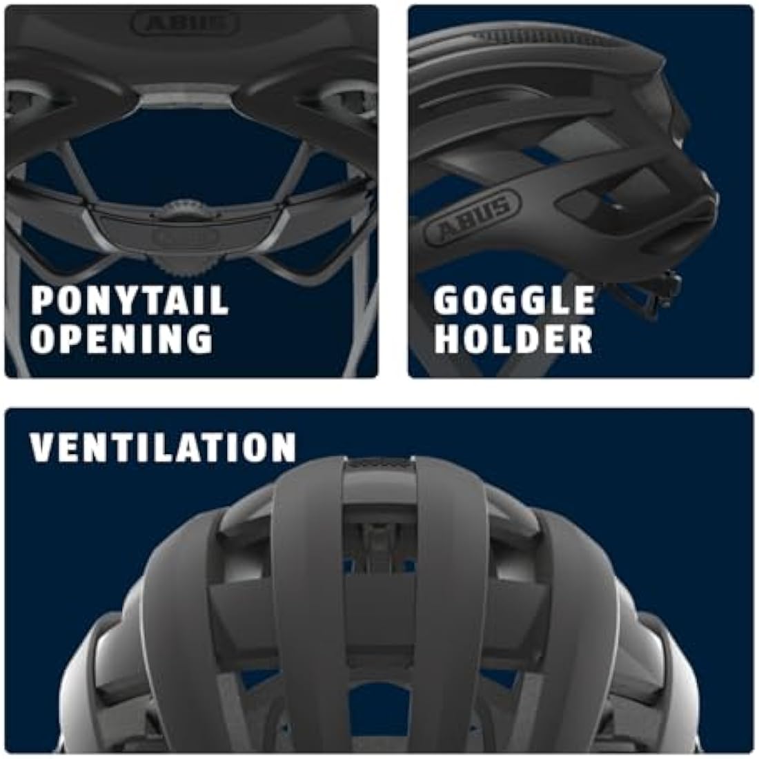 ABUS AirBreaker Racing Bike Helmet - High-End Bike Helmet for Professional Cycling - Unisex, for Men and Women