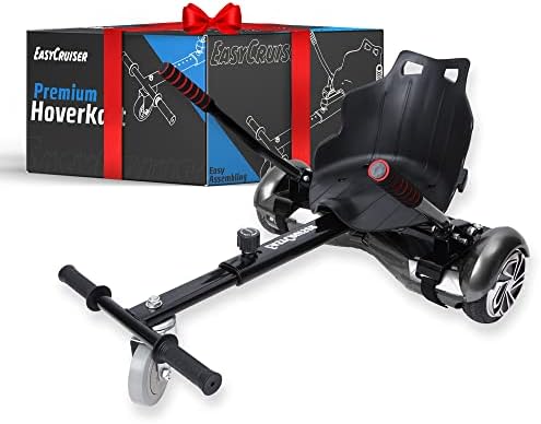 EasyCruiser - The Original Hoverboard Seat - Hoverboard with seat fits for 98% of all hoverboards 6.5-10 inch - Designed in Germany - Hoverkarts - Christmas gift for kids - Hovercart