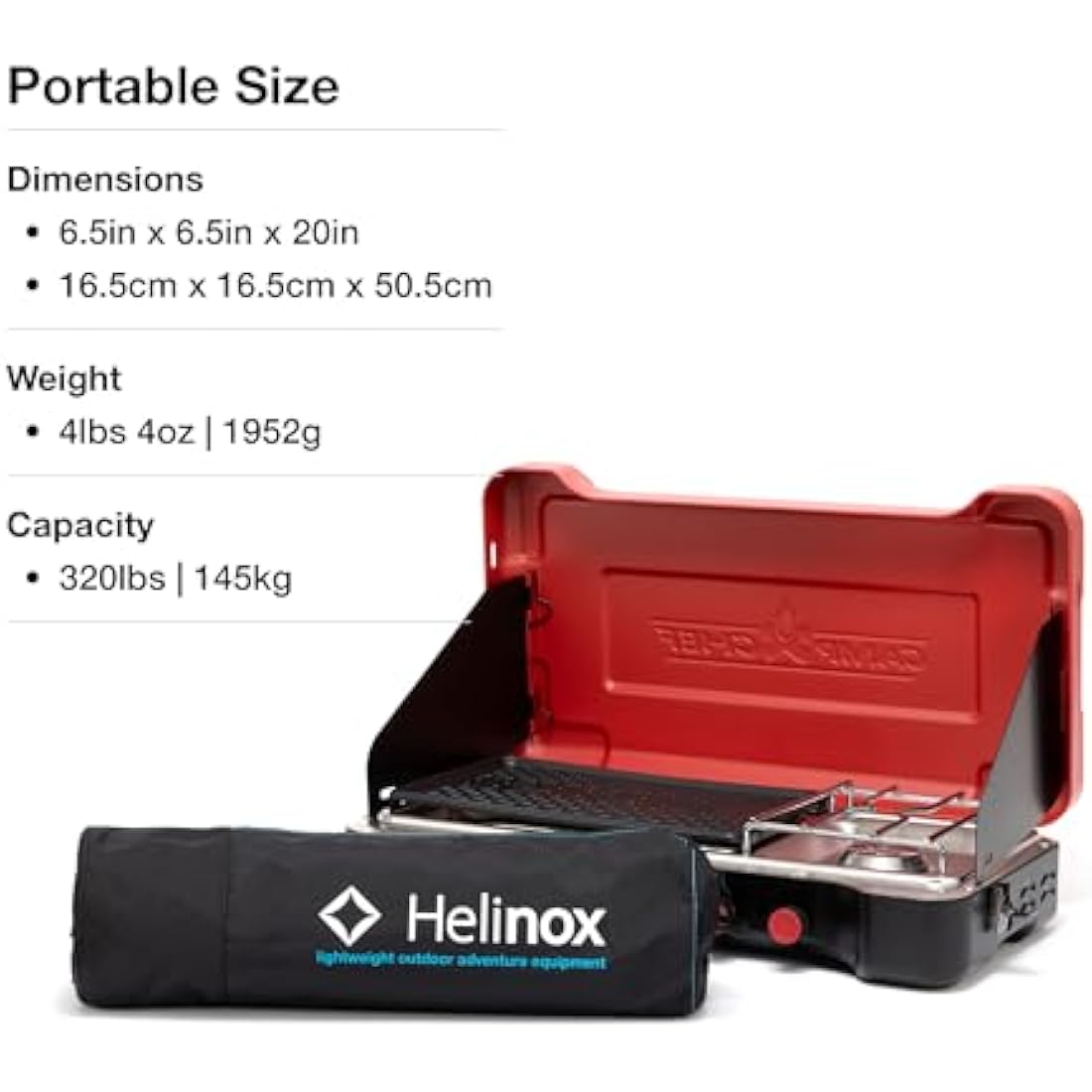 Helinox Savanna High-Back Collapsible Camp Chair, Coyote Tan