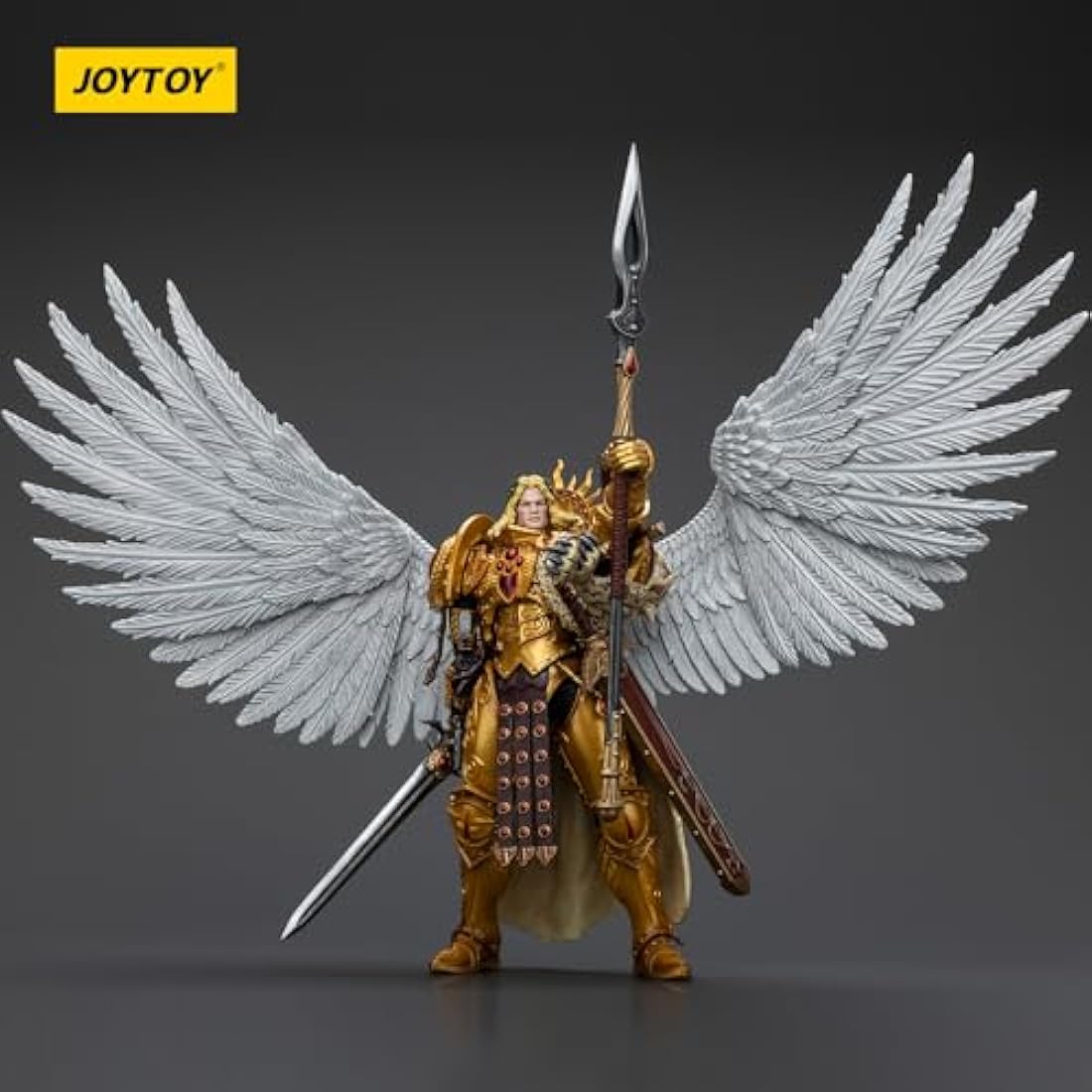 JOYTOY Warhammer 40k Blood Angels, 1/18 Blood Angels Sanguinius Primarch of the IXth Legion Action Figure Collect Model