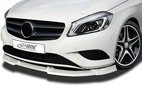 RDX Racedesign Front spoiler Vario-X compatible with Mercedes A-Class W176 2012-2015 (PU)