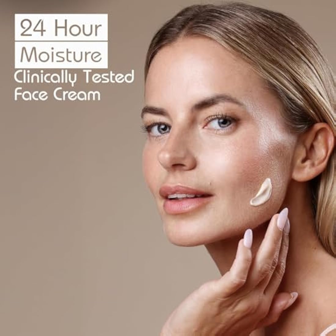 GentleCare Face Cream - For Dry and Sensitive Skin - With Shea Butter, Glycerin, Squalane and Poppy Seed Oil - Professional-Grade Fast-Absorbing Moisturiser - 75ml