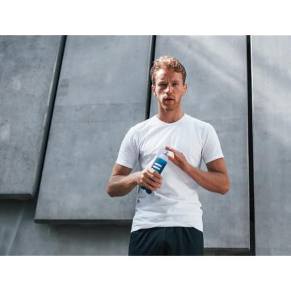 FITLY Soft Water Bottle | Shrink As You Drink Soft Flask for Hydration Pack | Folding Water Bottle Ideal for Running, Hiking, Cycling, Climbing & Rigorous Activity