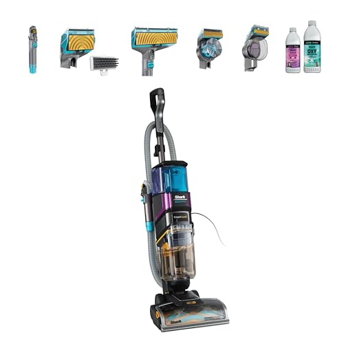 Shark CarpetXpert HairPro Pet Carpet Cleaner with Anti-Clog, Anti-Clump, Anti-Tangle, Removes Stains & Odours from Carpets & Rugs, Includes Deep Clean Pet Formula, 1000W, EX220UK