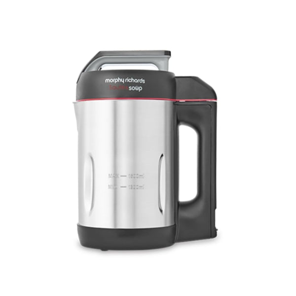 Morphy Richards Saut & Soup Maker, 1.6L, 4 Settings, Smooth, Chunky, Juice, Blend Pause Function, Family Size, Non-Stick Coated Jug, Detachable Power