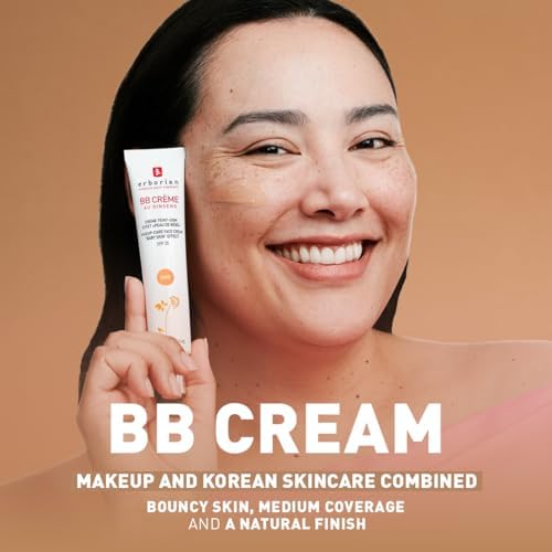 Erborian - BB Cream With Ginseng - Complexion Cream - "Baby Skin" Effect - Korean Cosmetic Treatment 5 -In -1 For SPF 20