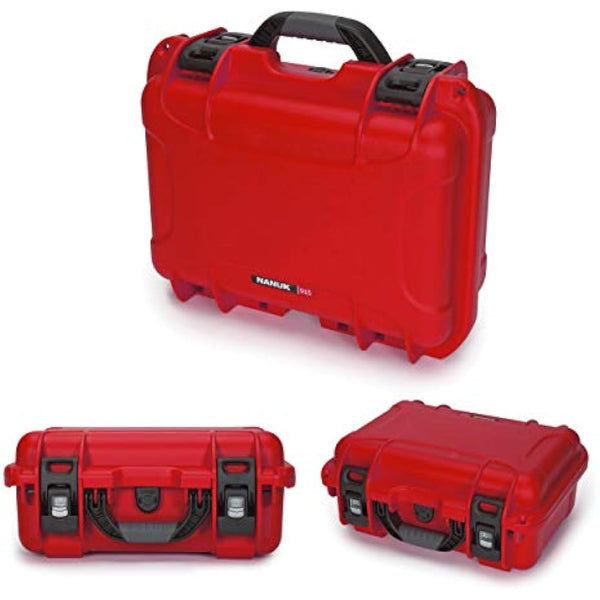 Nanuk 915 Waterproof Hard Case with Foam Insert - Red (915-1009)