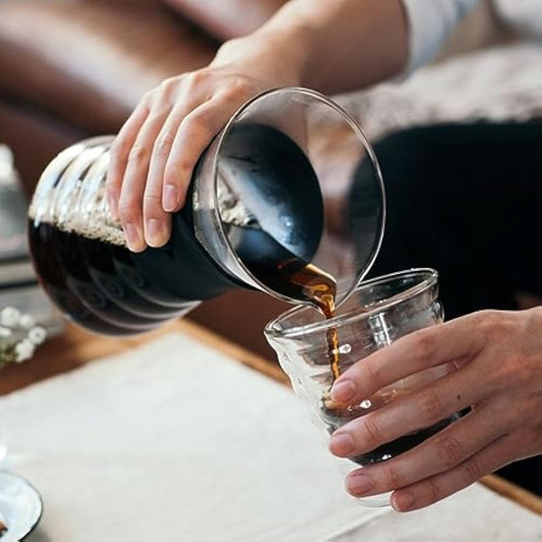 Hario VDD-02B Drip Decanter Pourover Coffee Brewer Server for 2 - 3 Cups, 700 ml