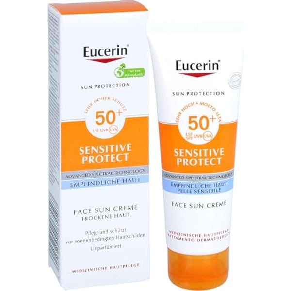 Eucerin Sensitive Protect Face Sun Creme LSF 50+, 50 ml Cream