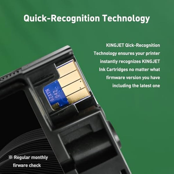 KINGJET 963XL Ink Cartridges Multipack Remanufactured for HP 963XL 963 for HP Officejet Pro 9010e 9010 Ink Cartridges 9012 9012e 9020 9020e 9014 9014e 9015 9015e 9018e 9019e 9022 9025e