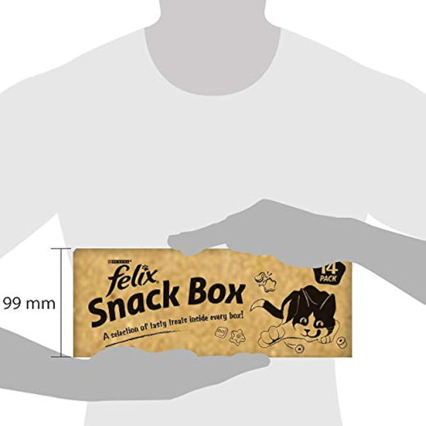 Felix Snack Box Cat Treat 765g (Pack of 14)