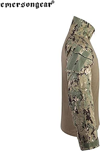 EMERSONGEAR Men's Tactical Shirt,Gen3 Airsoft Combat Army Paintball Quick Dry Long Sleeve BDU T-Shirt Top
