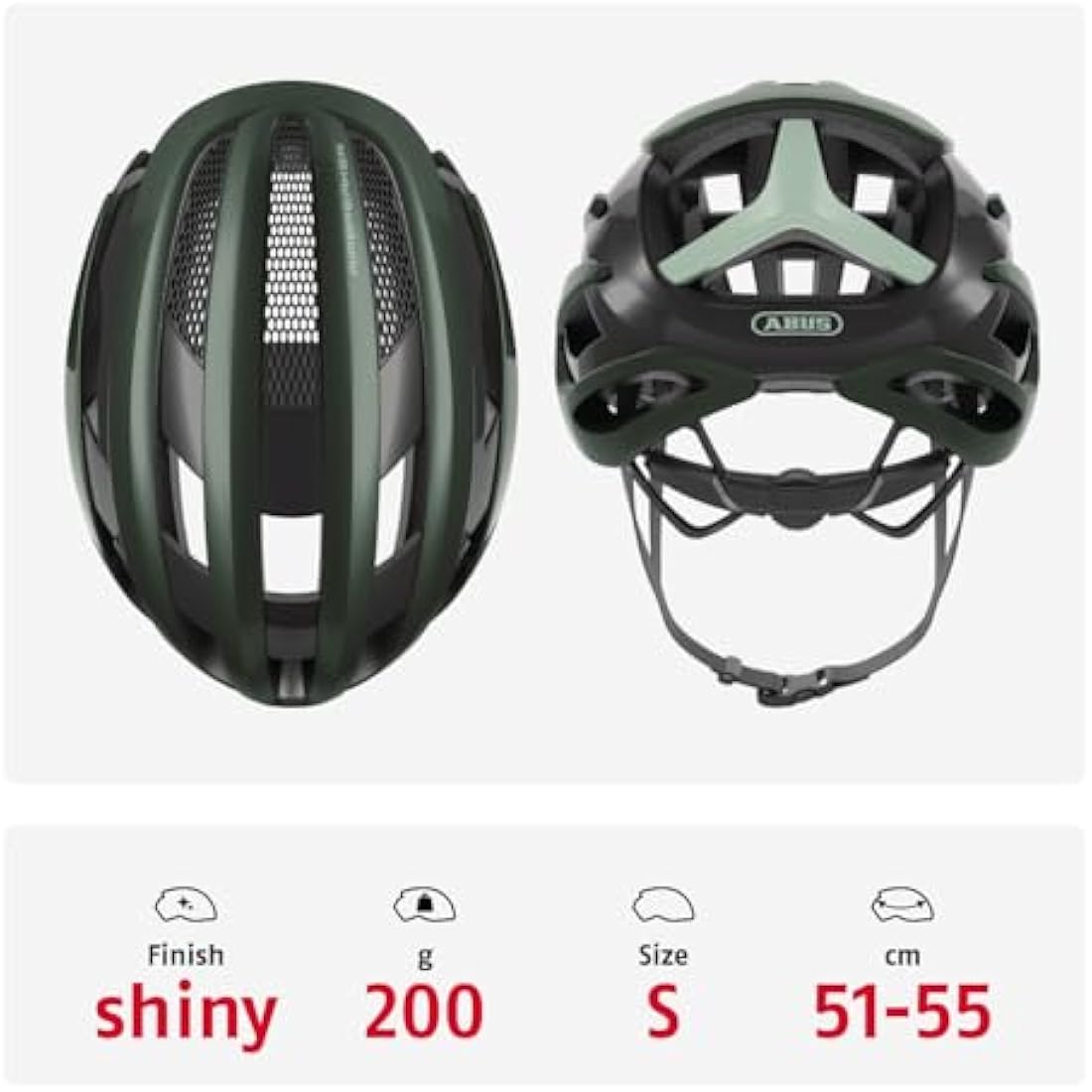 ABUS AirBreaker Racing Bike Helmet - High-End Bike Helmet for Professional Cycling - Unisex, for Men and Women