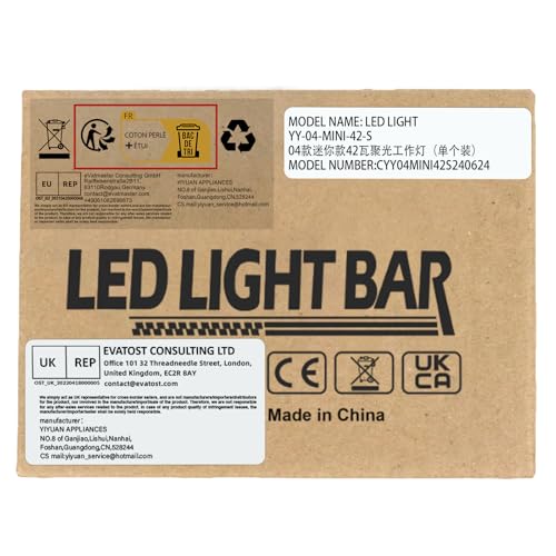 RIGIDON 4 Pcs Round Mini Ultr Thin Led Work Light, 3.2 inch 42W Spot Beam, 12V 24V Outdoor Driving Lights Lamp for Car Off road Boat Truck 4x4 SUV ATV Tractors Excavator, 6000K White, Fog Lamp