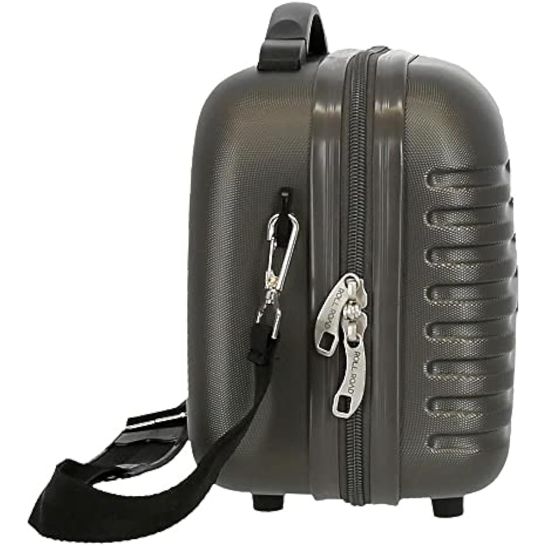 Roll Road India Adaptable Beauty Case Grey 29x21x15 cms ABS