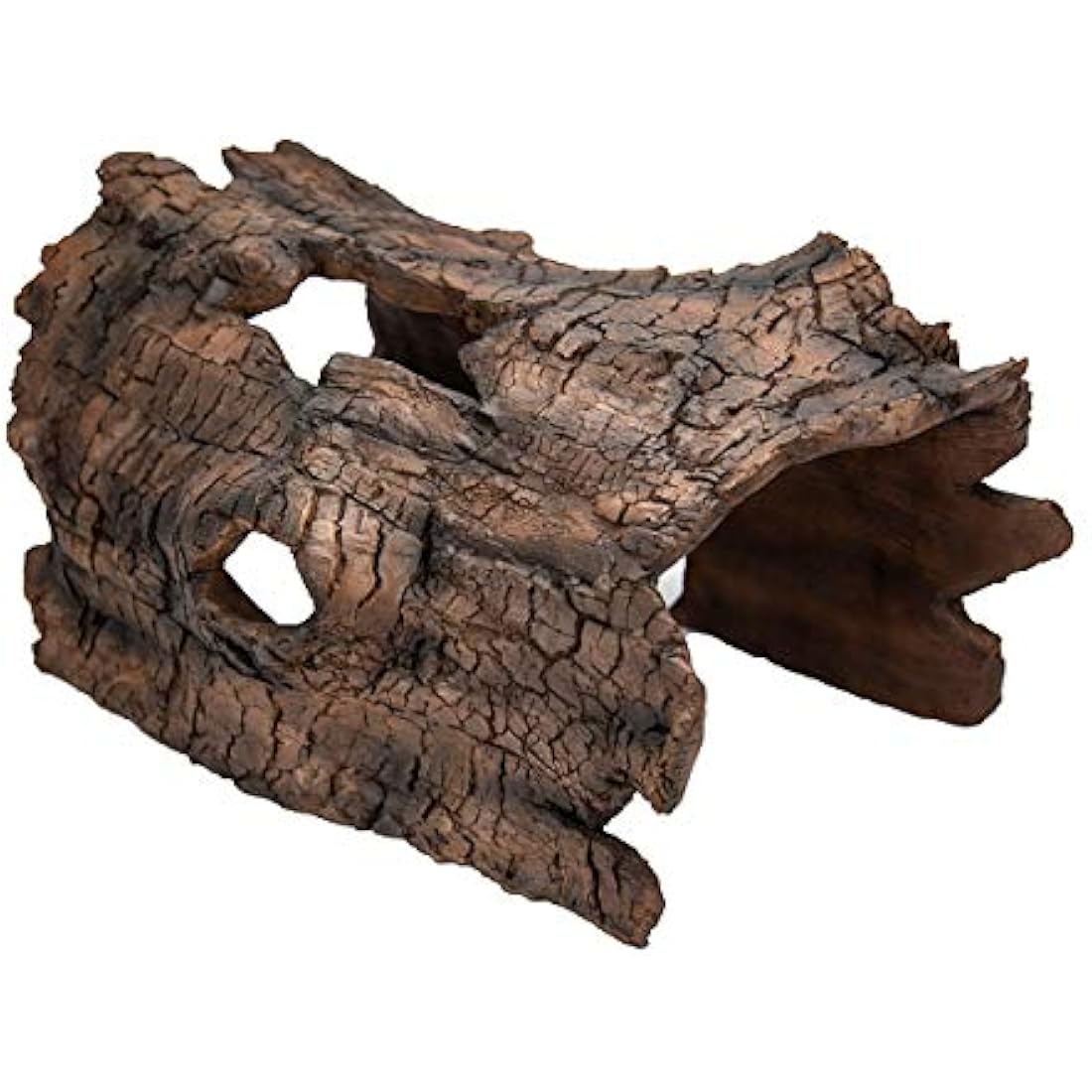 Aquascape 78324 Koi Predator Control Faux Log Fish Cave, Brown