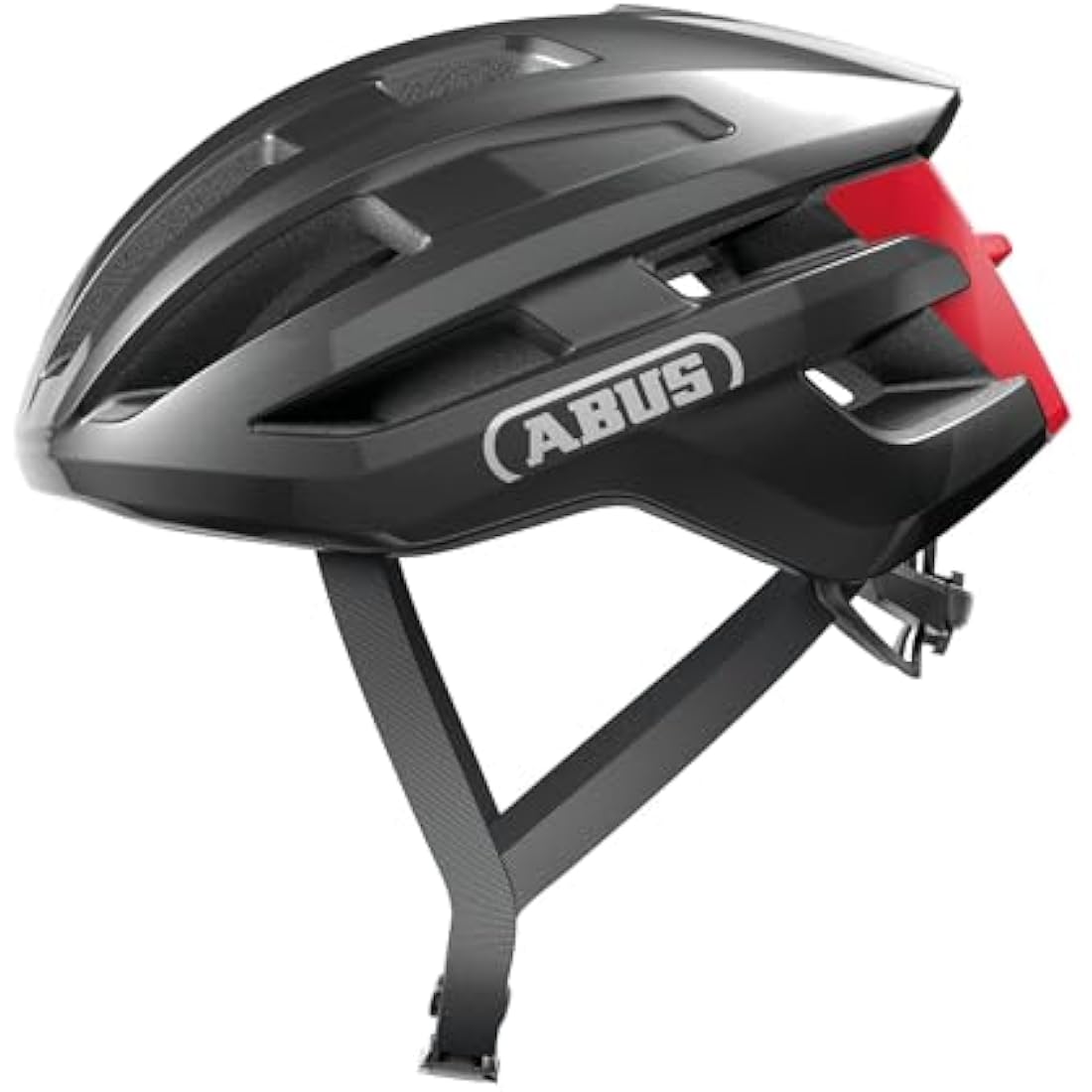 ABUS PowerDome road bike helmet - lightweight bike helmet with clever ventilation system and aerodynamic profile - Made in Italy - for men and women