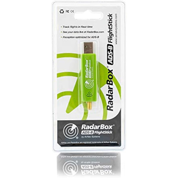 AirNav Radar FlightStick - ADS-B USB Receiver with Integrated Filter, Amplifier and ESD Protection