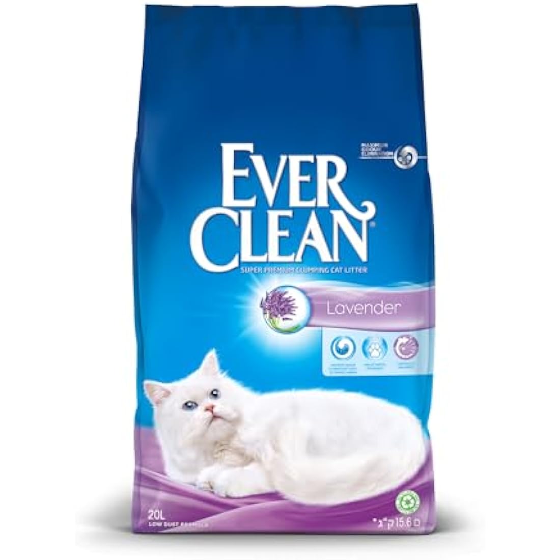 Ever Clean Lavender Clumping Cat Litter 20L