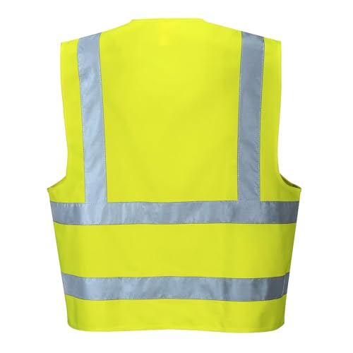 Portwest C470 Reflective Hi Vis Safety Vest Band and Brace Waistcoat Security Traffic Construction Workwear