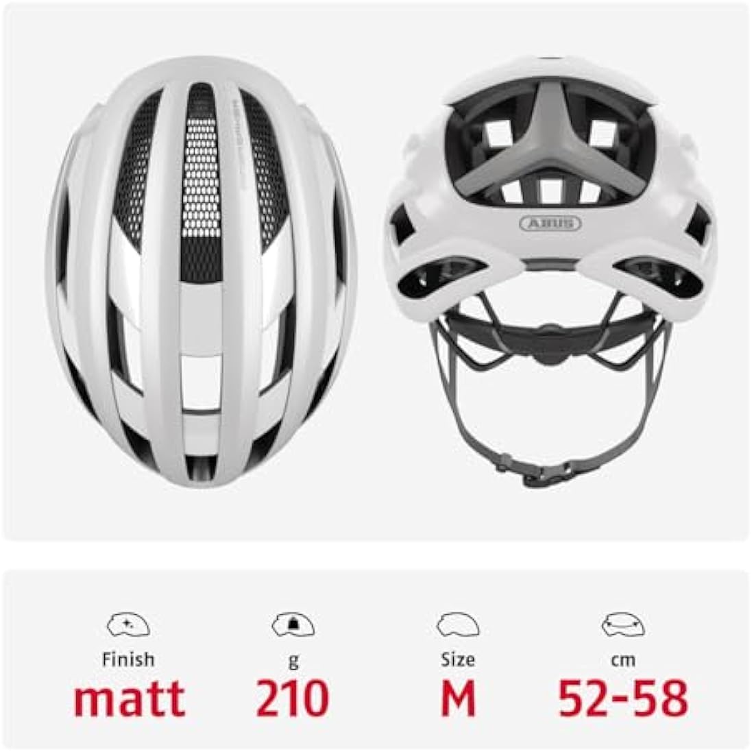 ABUS AirBreaker Racing Bike Helmet - High-End Bike Helmet for Professional Cycling - Unisex, for Men and Women