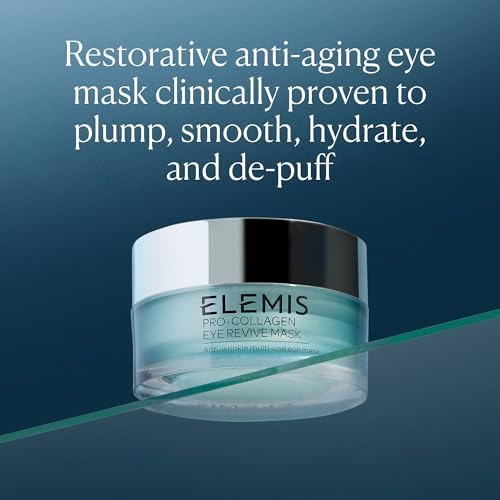 ELEMIS Pro-Collagen Eye Treatment, Eye Revive Mask, Vitality Eye Cream, Under Eye Gel Mask – Anti-Aging, Hydrating & Brightening Skincare for Puffiness, Dark Circles & Fine Line