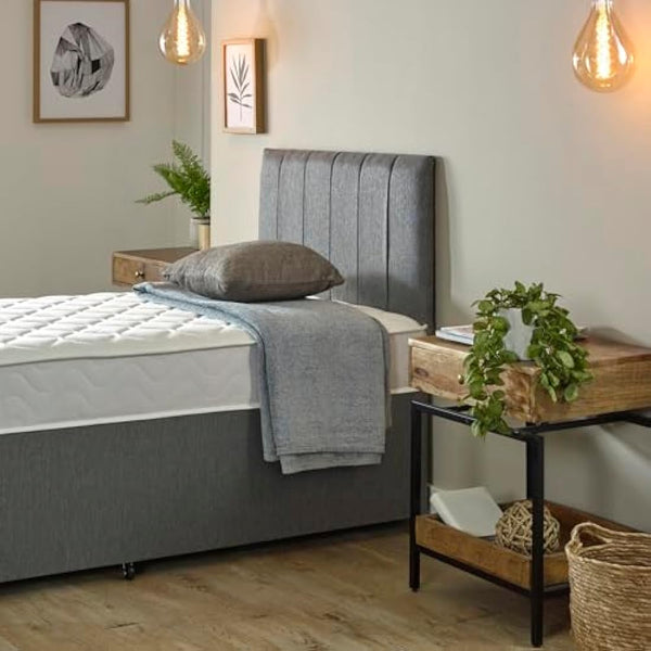eXtreme comfort ltd Flame Essentials European Small Single Mattress (80x200cm) | Foam-Free Bonnell Spring | Cooltouch Breathable Cover | Plush Comfort Support | 18cm Deep Value Mattress | UK Made