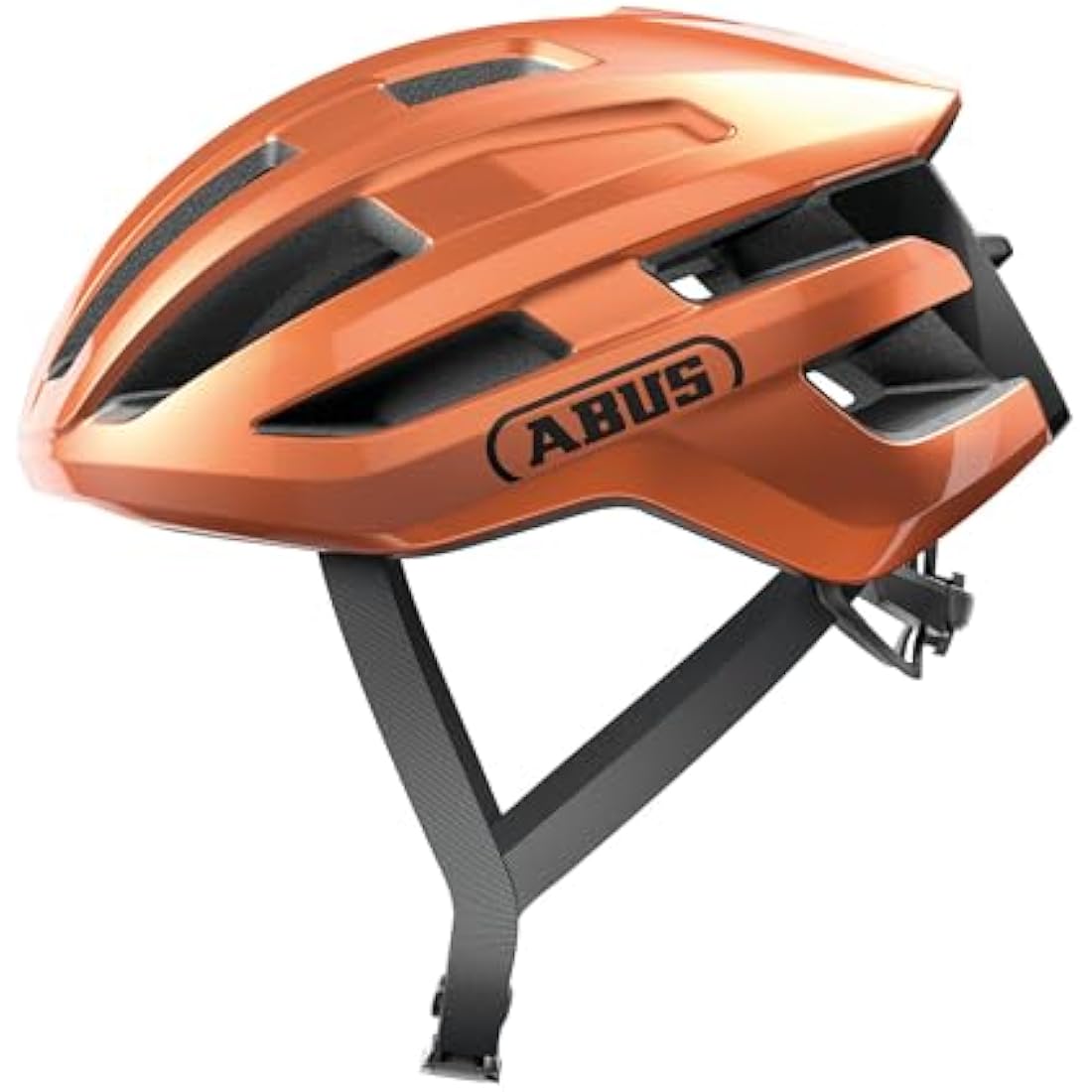 ABUS PowerDome road bike helmet - lightweight bike helmet with clever ventilation system and aerodynamic profile - Made in Italy - for men and women