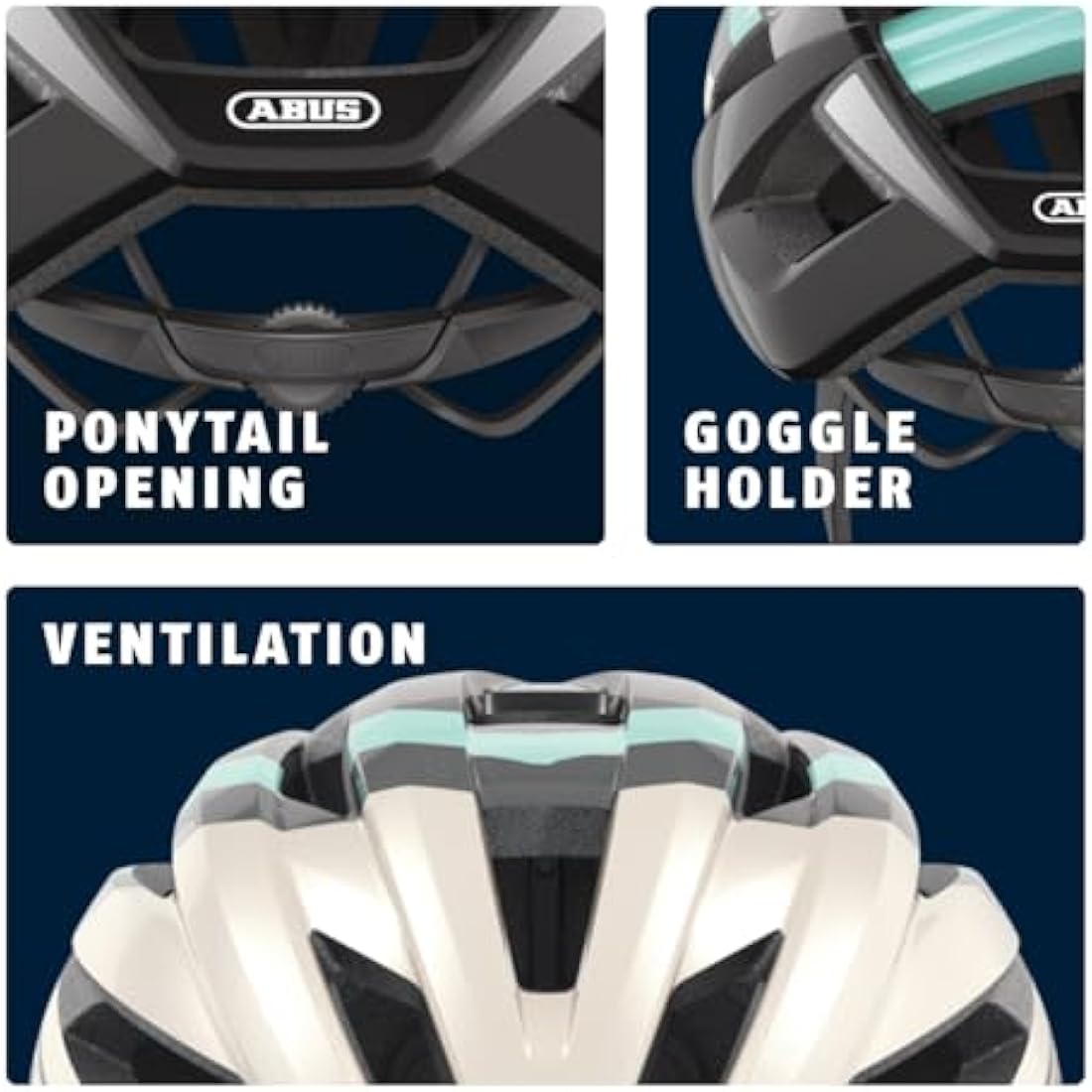 ABUS StormChaser road bike helmet - Lightweight and comfortable for professional cycling for men and women