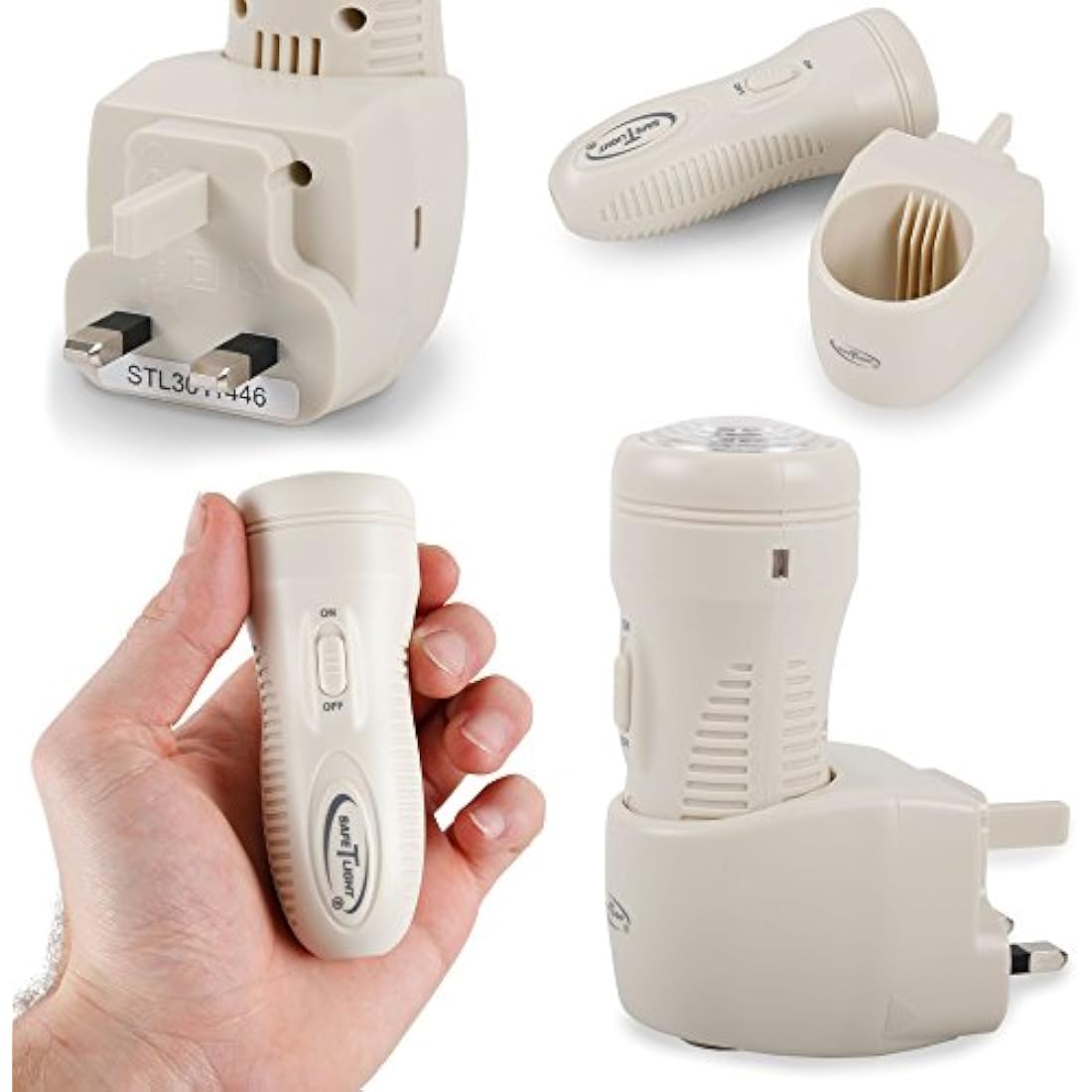 *NEW* 3-in-1 Rechargeable Torch, Automatic Night Light & Emergency Power Cut Light. As seen on BBC's"Dragons Den"