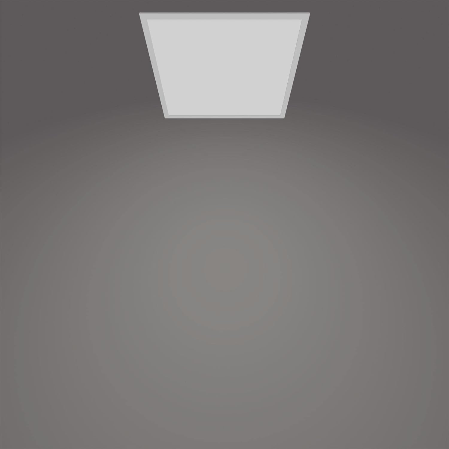 Philips LED Panel Square Ceiling Light SceneSwitch Dimmable 4000K 36W [Cool White - White]. for Indoor Lighting, Livingroom and Bedroom