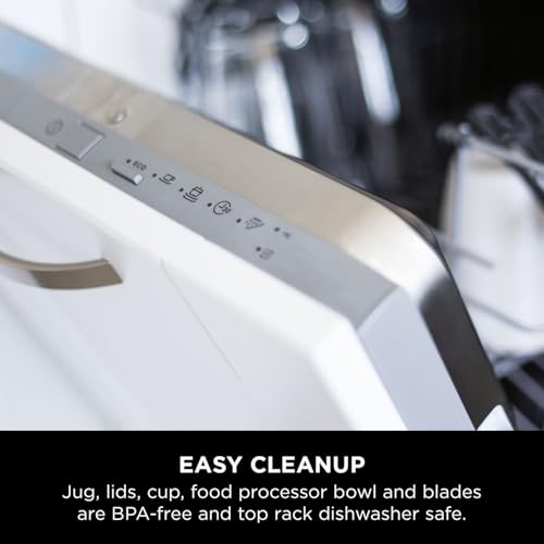 Ninja 2-in-1 Detect Power Blender Pro & Single Serve, 1200W Blender With Jug, & 2x Single Serve Cups, Blend Smoothies, Chop Vegetables & Mix Frozen Drinks, Black/Copper, TB301UKCP