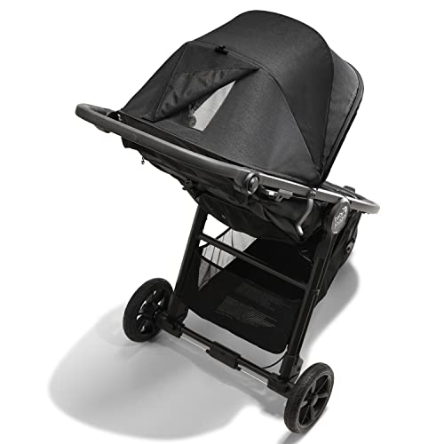 Baby Jogger City Mini GT2 All-Terrain Pushchair | Lightweight, Foldable Stroller | Opulent Black