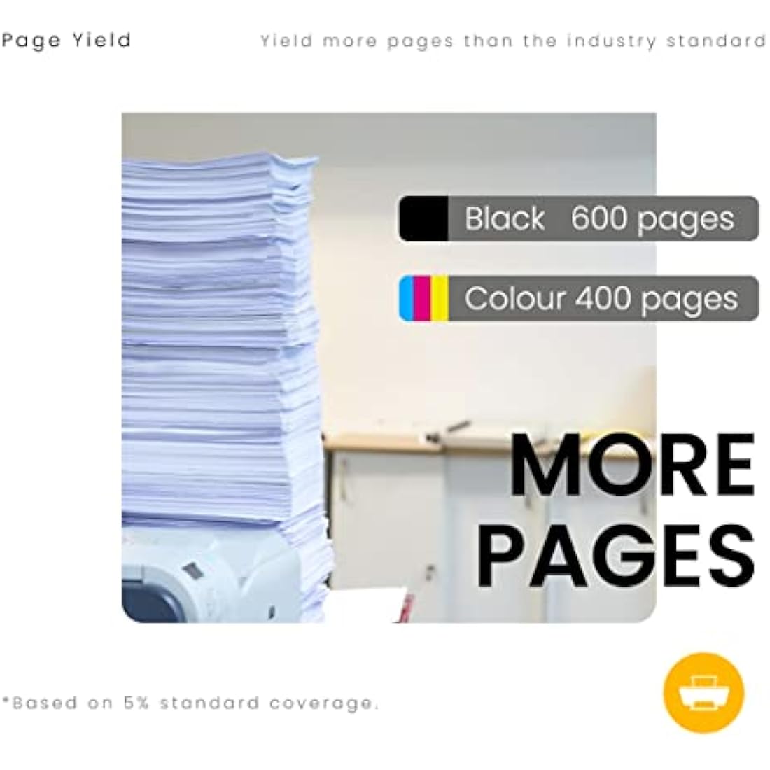 540 and 541 Ink Cartridges, ATOPINK Printer Ink 540 541 Replacement for Canon 540 and 541 Ink Cartridges, PG-540 Black CL-541 Colour, for Pixma TS5150 TS5151, MG3550 MG3650 MG3650s MG3200 MG3600 MX475