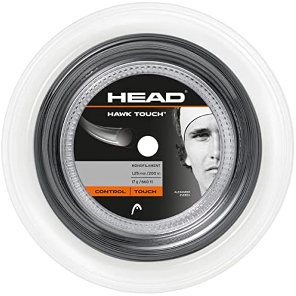 HEAD Unisex – Adult's HAWK TOUCH (200m reel) Tennis String