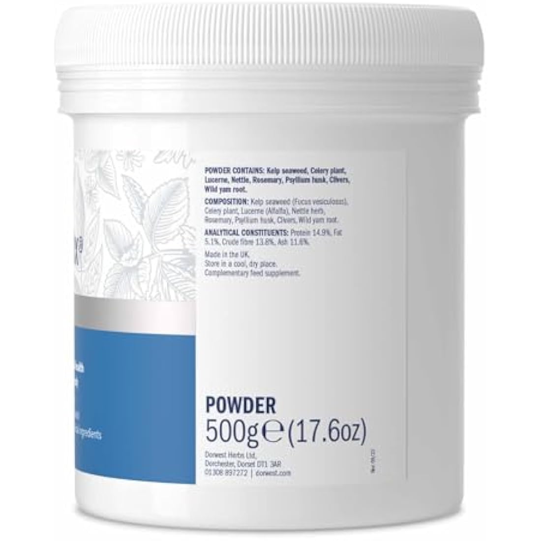 DORWEST HERBS Keeper’s Mix, 500g, Herbal Health Supplement for Dogs and Cats, Natural Herbs, Vitamins, and Minerals – for Healthier Happier Pets