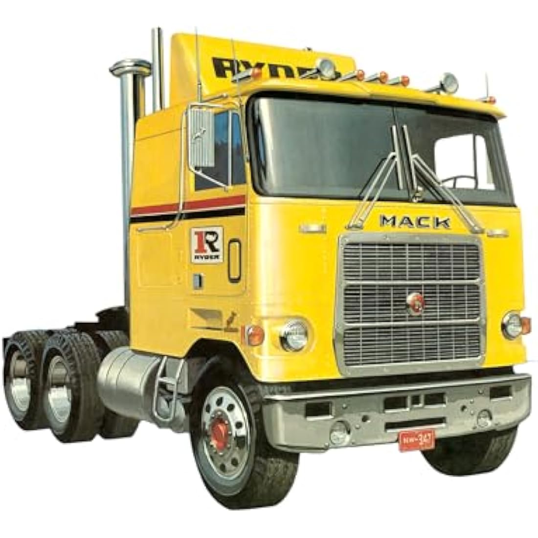 AMT AMT1062 1:25 Mack Cruise-Liner Semi Tractor