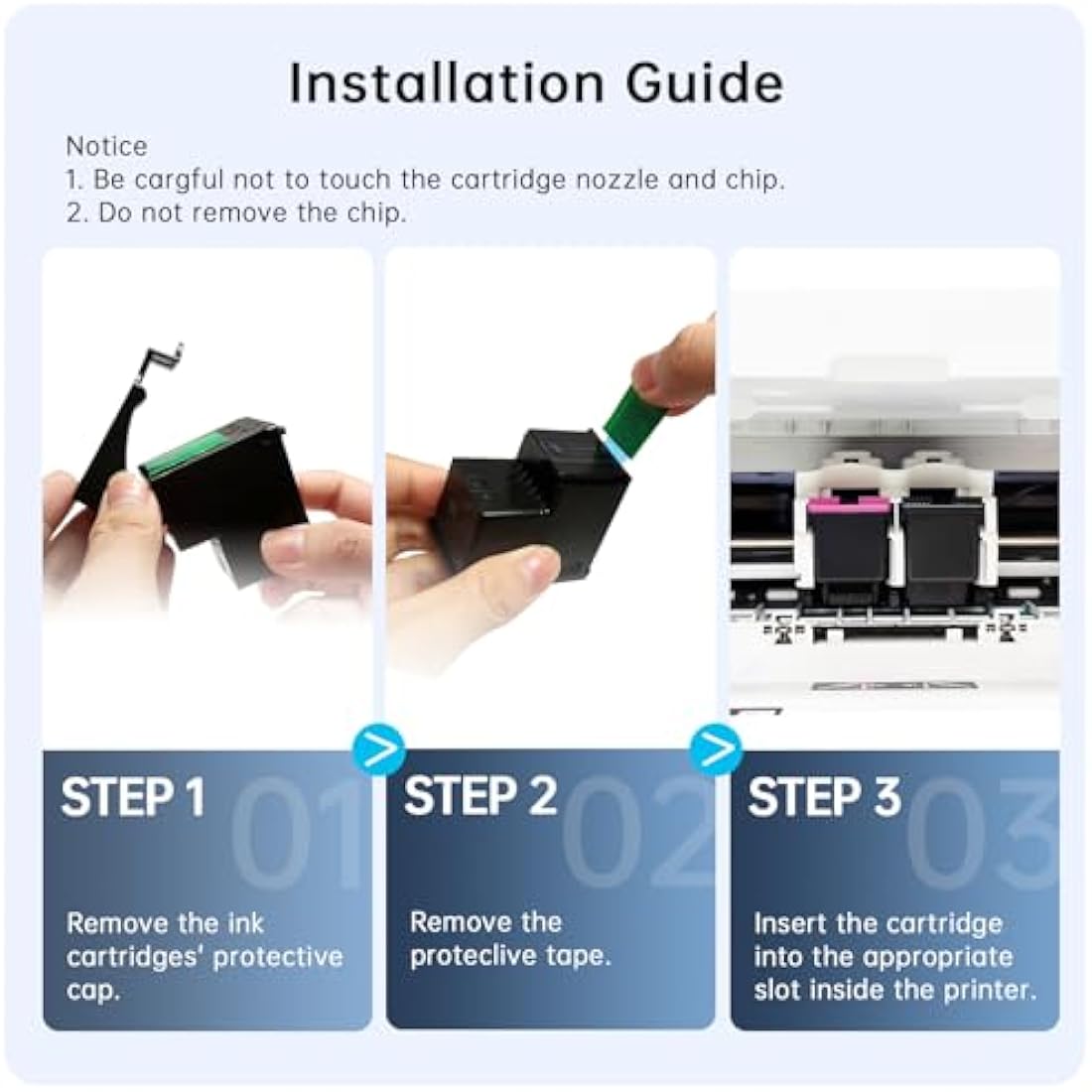 540XL 541XL Twin Pack Compatible for Canon 540 and 541 Ink Cartridges, Cannon 540 541 Printer Ink for Canon TS5150 Ink Cartridges for Pixma TS5150 MG3650s MG3600 MG3650 TS5151 MX475 MG4250 MG3250