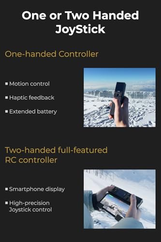 HOVERAir X1 PROMAX 8K Action Flying Camera, Foldable Drone with Camera with 26Mph Follow Speed, 10+ Fully Automatic Flight Modes, Fly Anywhere with OmniTerrain, SmoothCapture 2.0(Skiing Combo)