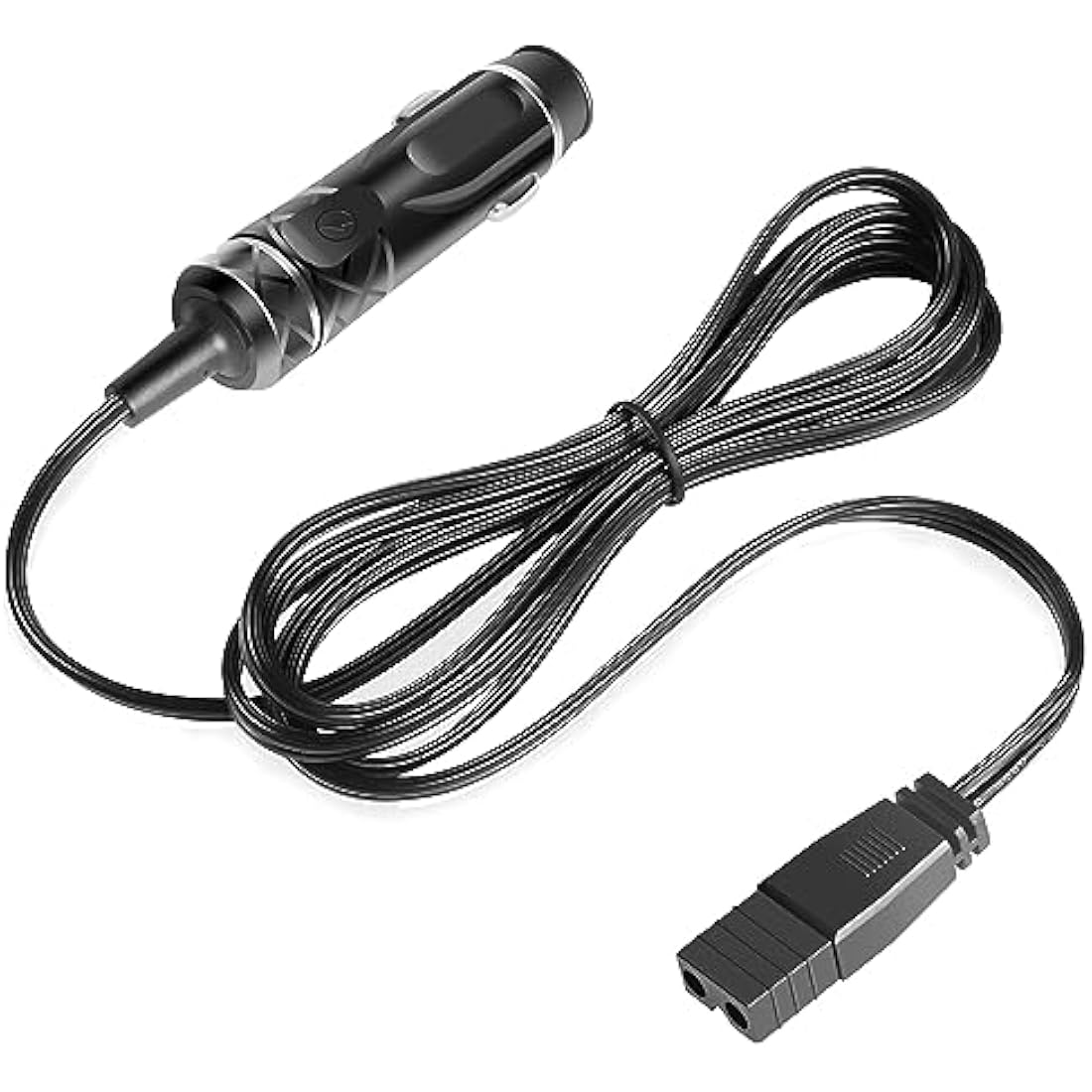 HKY 12V Mini Fridge Car Cooler Cool Box Power Lead Cable Car Freezer AstroAI Portable Fridge Car Charger Power Adapter Extension Automobile Cigarette lighter 2 Pin Plug in for Refrigerator Car Freezer