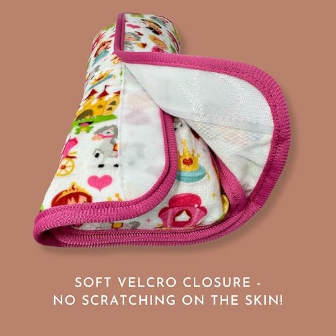 HECKBO princess prince car seatbelt pillow for children - machine washable - girl boy kids children soft car seat belt cover sleeping pillows protection car travel pillow cushion vacation