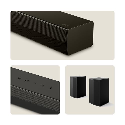 LG USC9S Bluetooth Soundbar for TV with Dolby Atmos & Wireless Subwoofer 3.1 channel