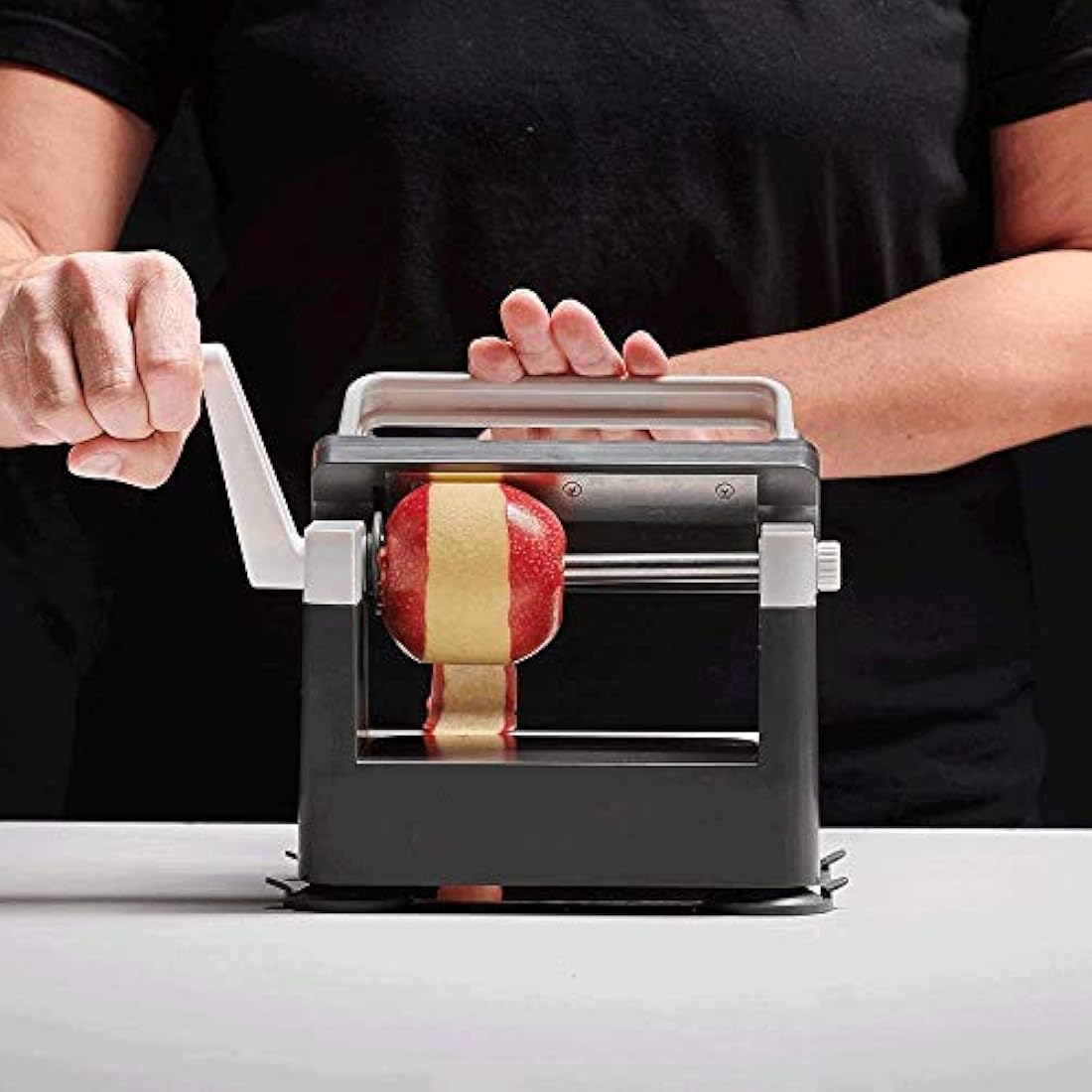 Lurch 200550 Catto Sheet Slicer, Perfect, Continuous Sheets of Fruits and Vegetables, Plastic